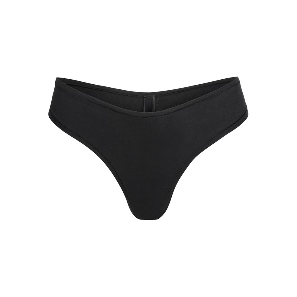 NWT in package Skims cotton jersey dipped thong